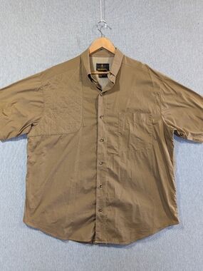 Browning Hunting Outdoor Shirt Men's XL Brown